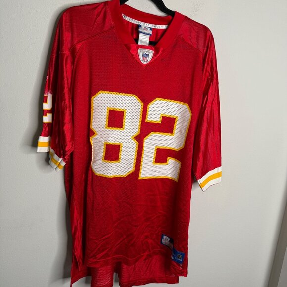 NFL Apparel Men's Red Vintage Chiefs Dwayne Bowe 82 Jersey - Size XL Extra Large - Picture 1 of 5